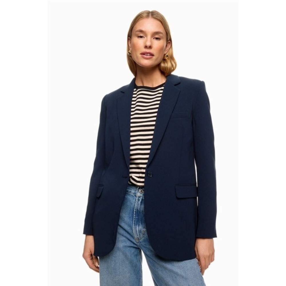 Michael Kors Blue Blazer Size(4)